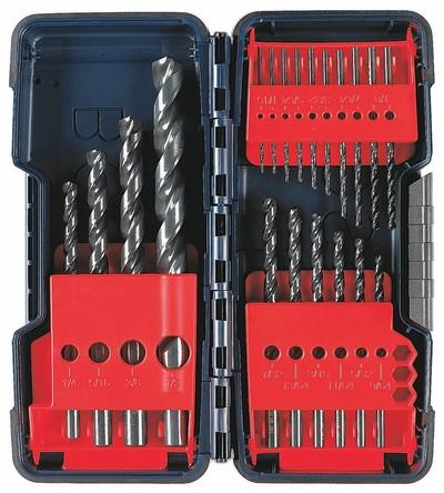 Bosch black oxide drill best sale bit set